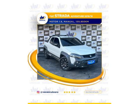 FIAT STRADA 1.8 MPI ADVENTURE CD 16V FLEX 3P MANUAL FIAT STRADA 1.8 MPI ADVENTURE CD 16V FLEX 3P MANUAL